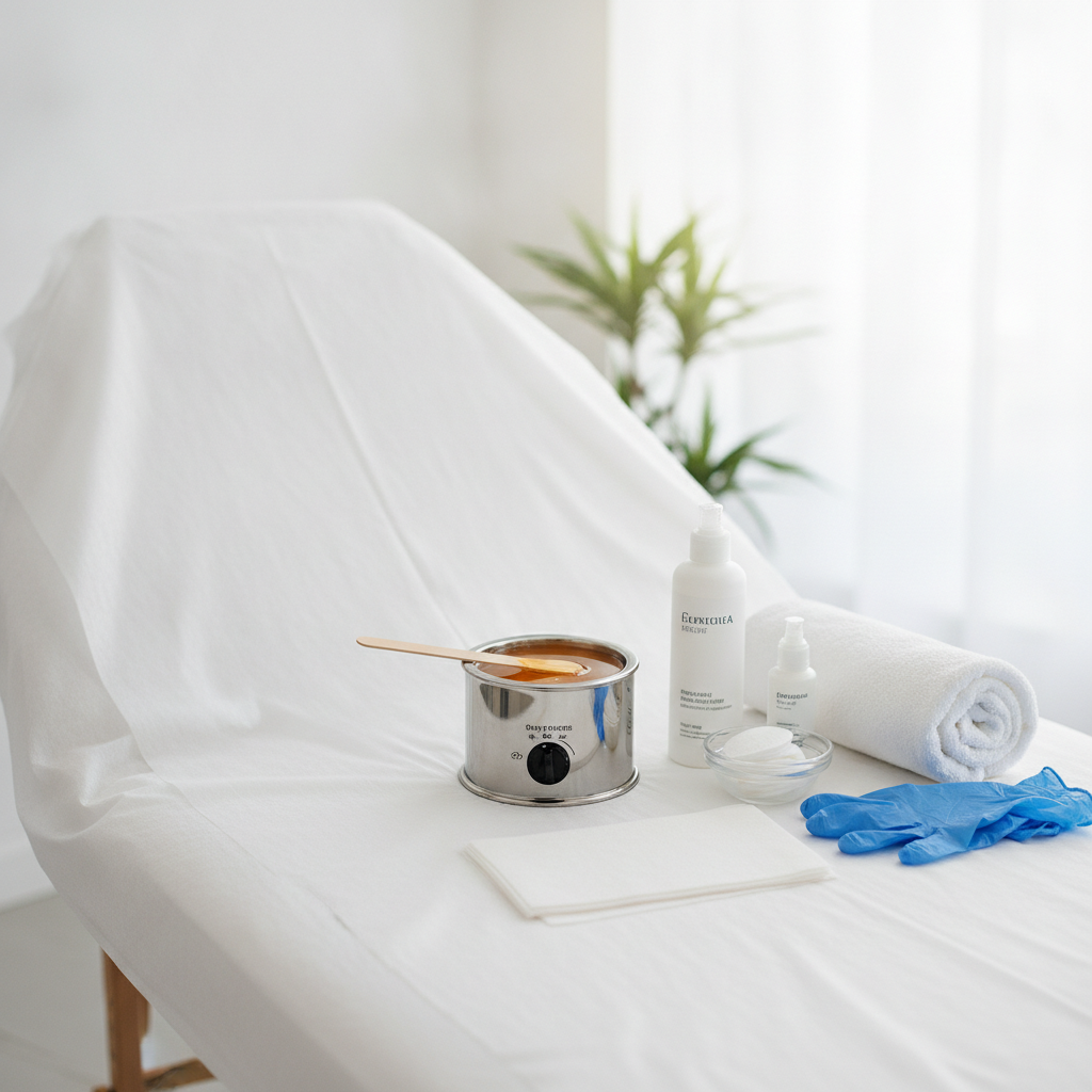Bikini Waxing - No face and no text